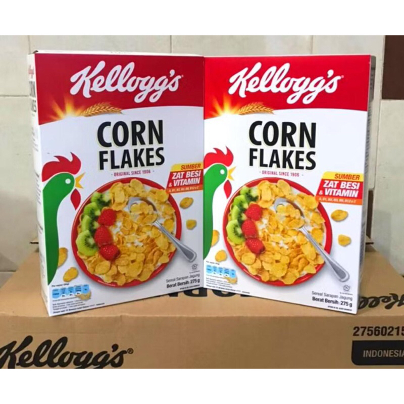 

CORN FLAKE KELLOGG’S CEREAL 275 GRAM