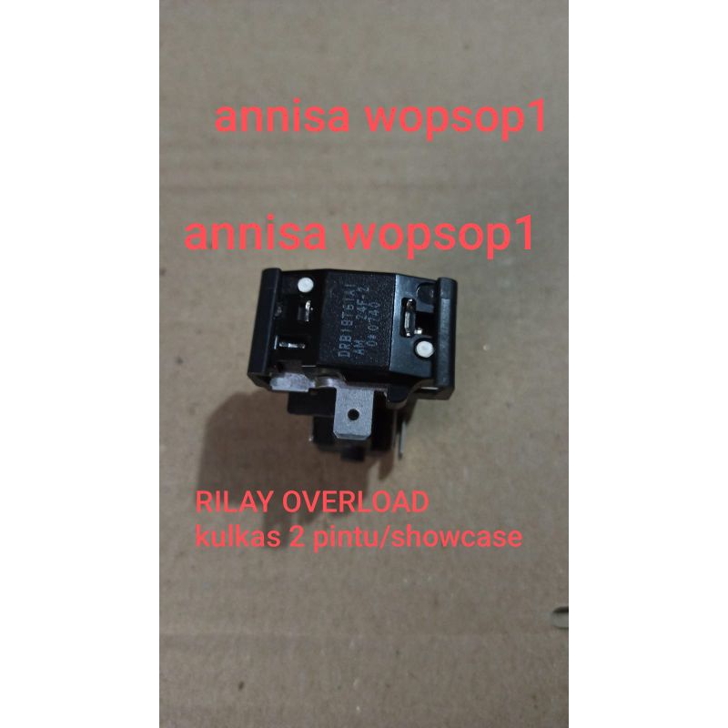RILAY OVERLOAD DOBEL KULKAS 2PINTU/RILAY OVERLOAD DOBEL SHOWCASE ORIGINAL