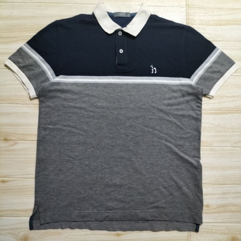 770. POLO SHIRT KAOS  HAZZYS Size M  P72   LD106