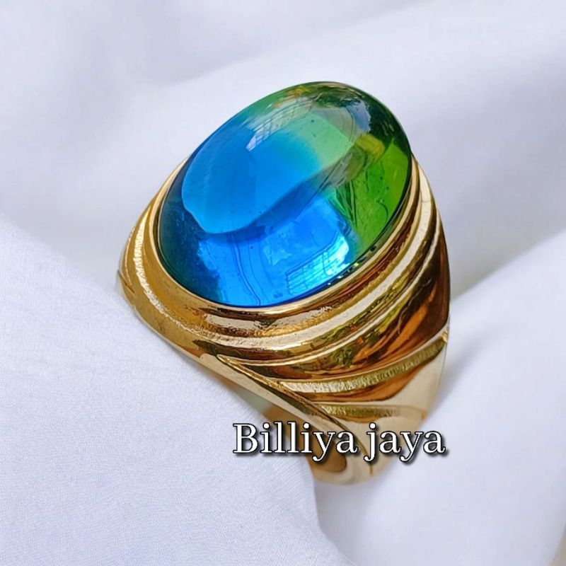 CINCIN BATU AMATRINE MEWAH RING TITANIUM SUPER