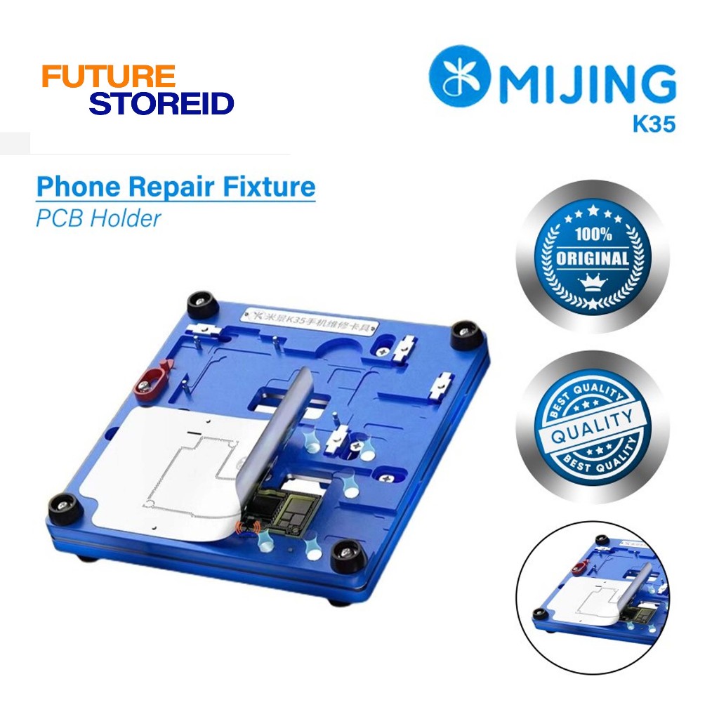Holder MIJING K35 PCB Holder - Penjepit PCB - Ragum PCB - Cetakan Ic Original