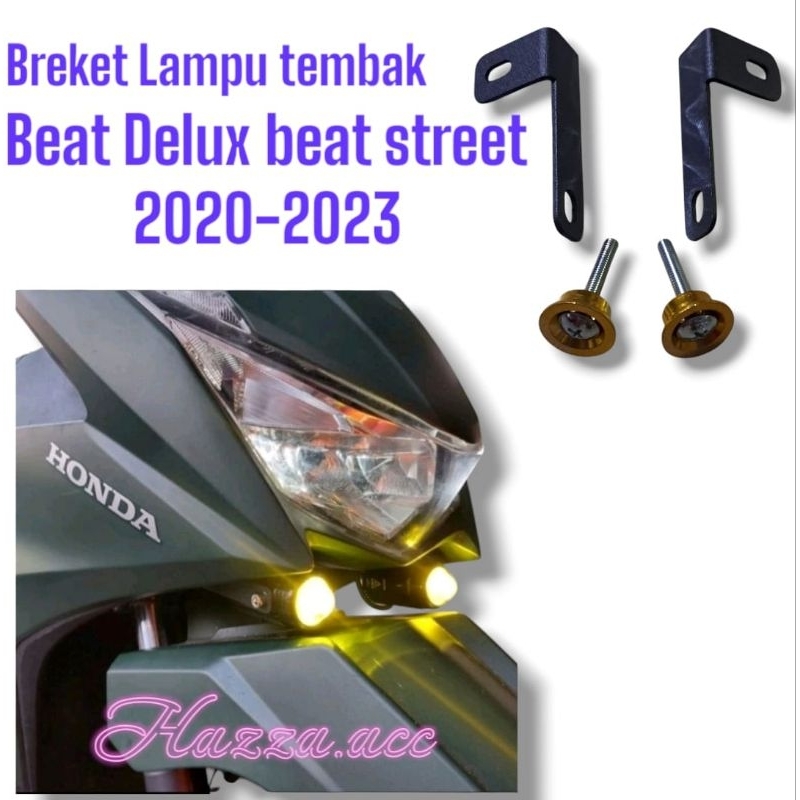 Breket Foglamp Beat Delux Beat Street
2020_2023 Breket lampu Tembak Beat Delux