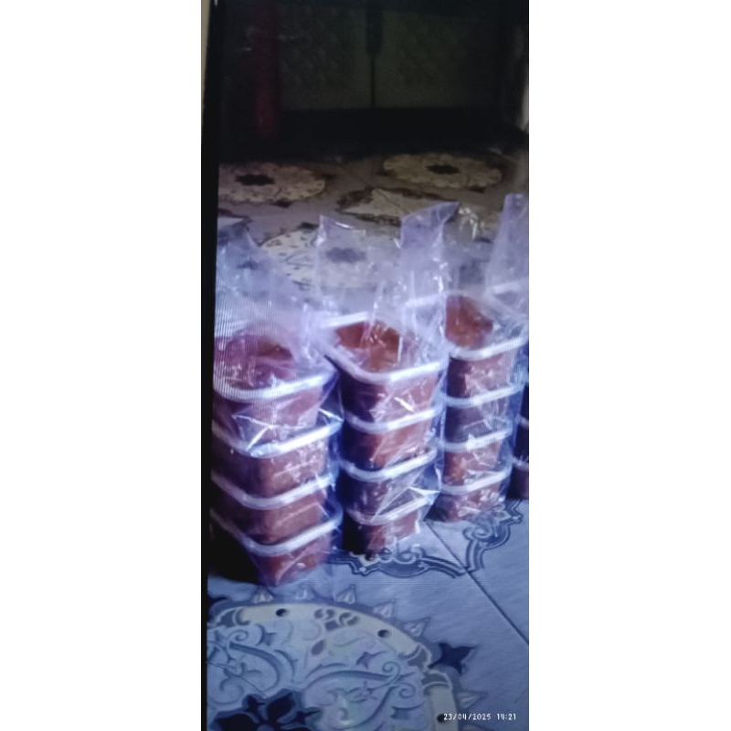 

Nota sambel pecel nganjuk 1kg