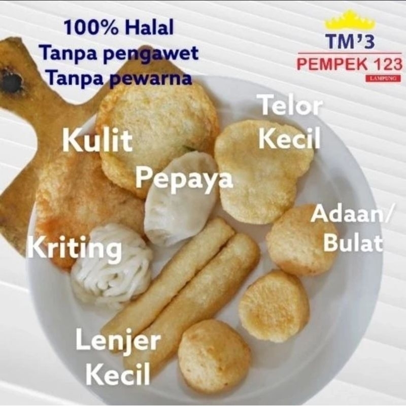 

Pempek 123 asli Lampung (kirim dari Bandar Lampung)