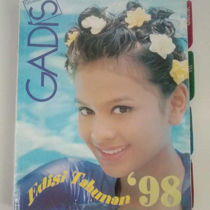 Majalah Gadis Edisi Tahunan 1998 Cover Eunike Fedora Sinulingga