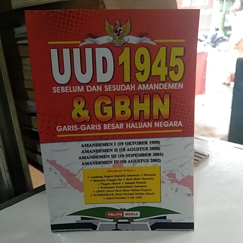 UUD 1945 sebelum dan sesudah amandemen dan GBHN