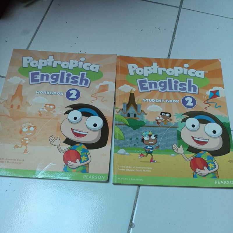 Pearson Poptropica english 2 bekas original