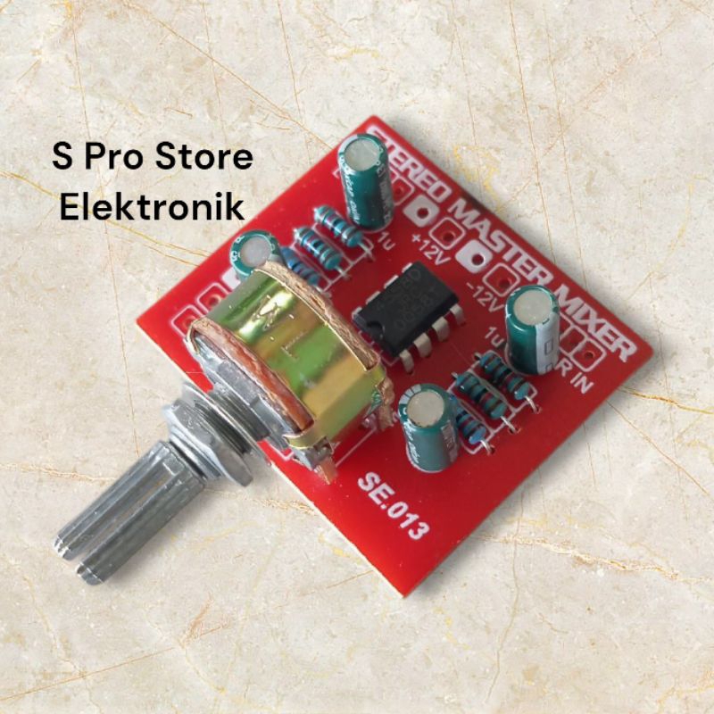 Master Mixer 1 Potensio Stereo