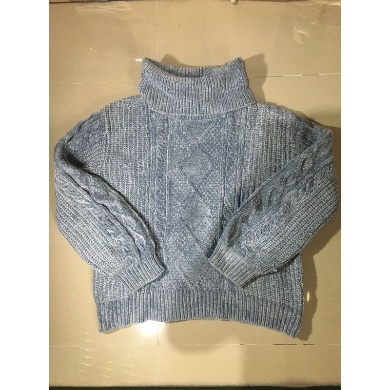 [PRELOVED] rajut kepang velvet