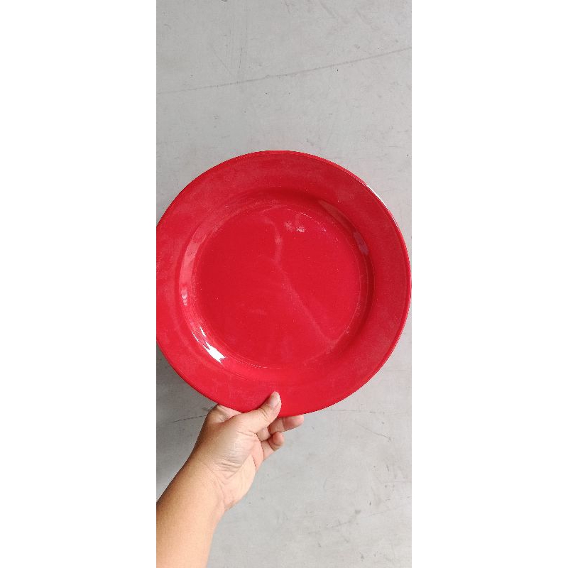 Piring Melamin Ceper 10 Inch Piring Makan Ceper