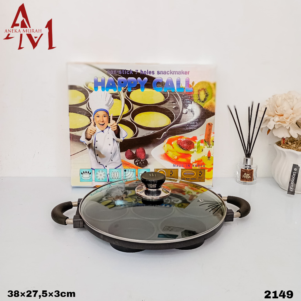 UB CAKE PAN 7 LUBANG DATAR ( 2149 )