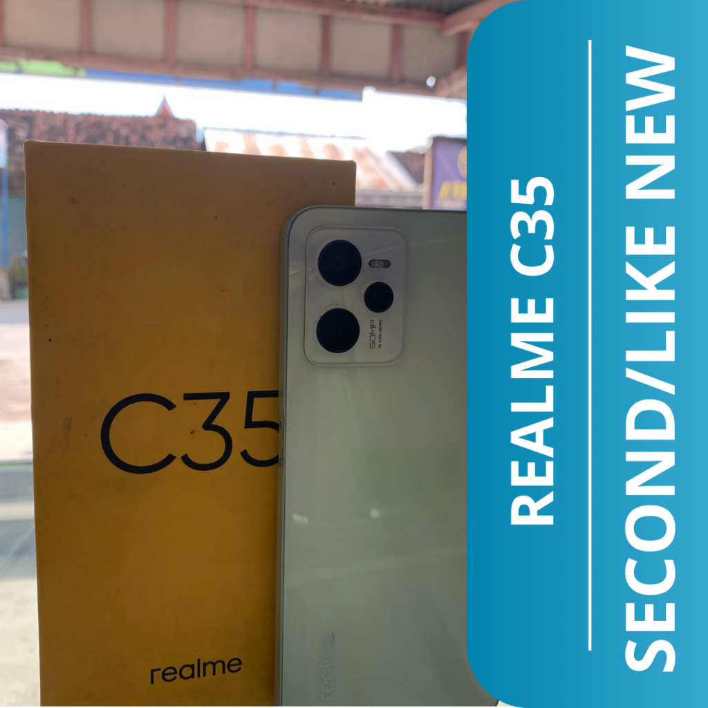 HP SECOND REALME C35 4+4/64GB / REALME C35 HP SECOND