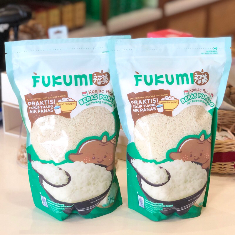 

FUKUMI Beras Porang Pouch 1 kg
