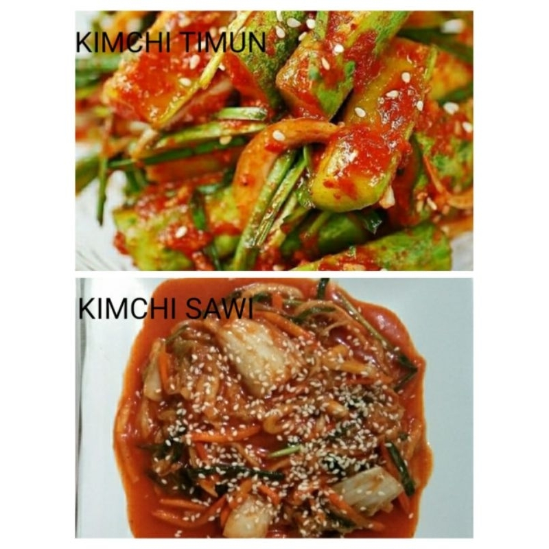 

kimchi sawi dan kimchi timun 250gr