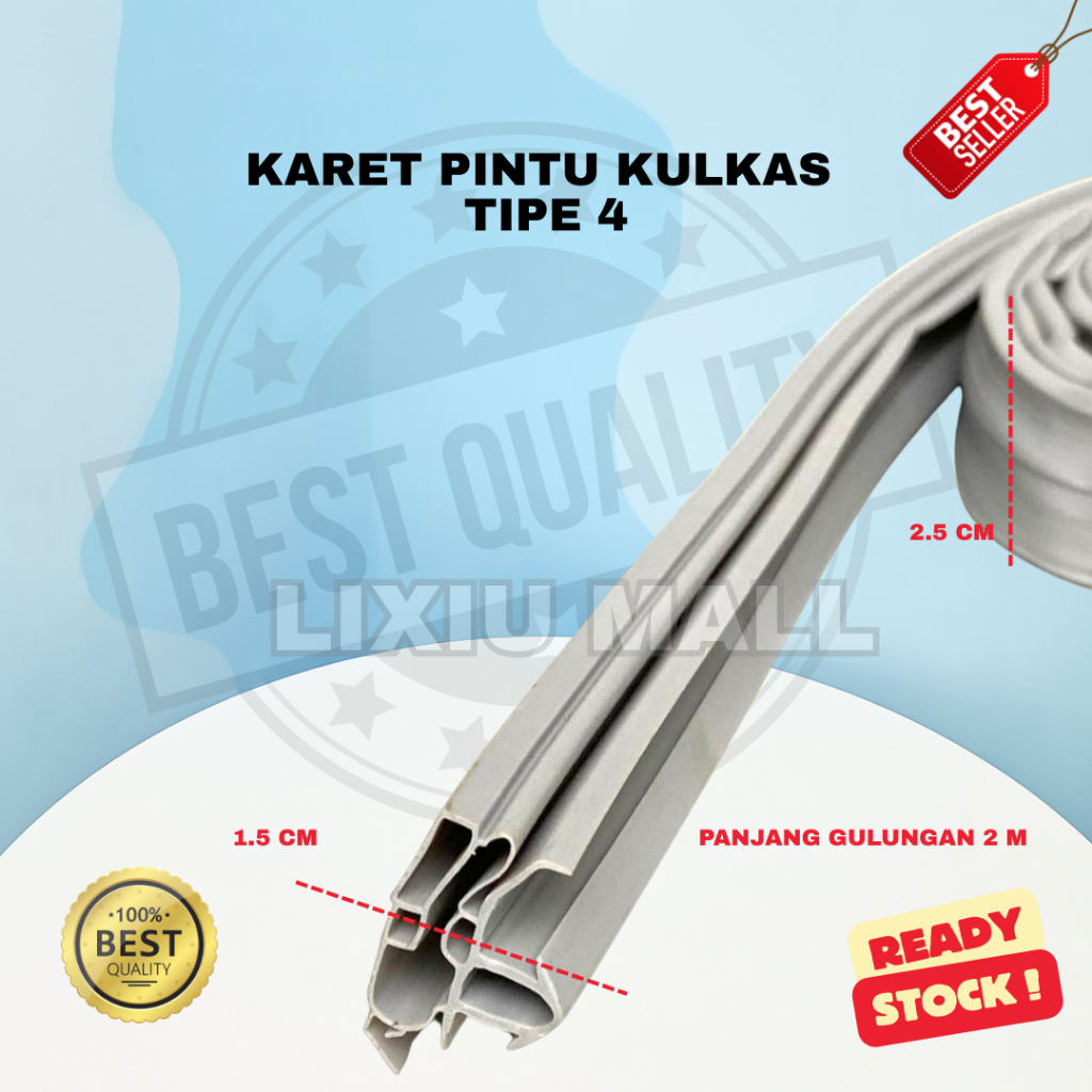 KARET PINTU KULKAS SHARP POLYTRON LG / KARET PINTU KULKAS TIPE 4