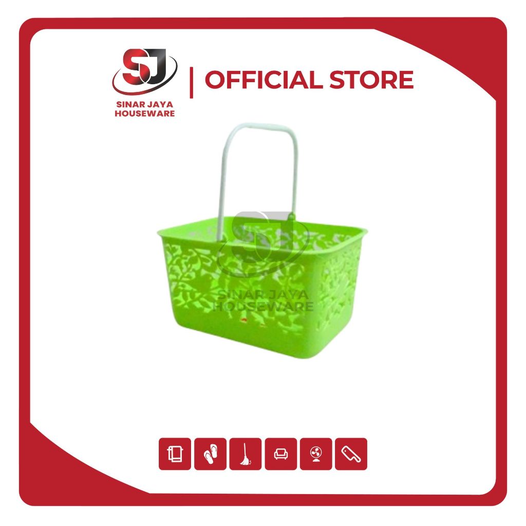Keranjang Mini Serbaguna Adelia Viola/Keranjang Serbaguna/Keranjang Segi