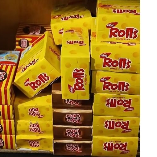 

ROLLS COKLAT/ KEJU. DEKA. CHOCOLATOSS. FULLO 1 PACK ISI 20/24