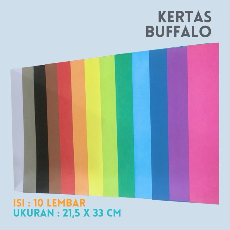 

Kertas Bufalo Warna Warni