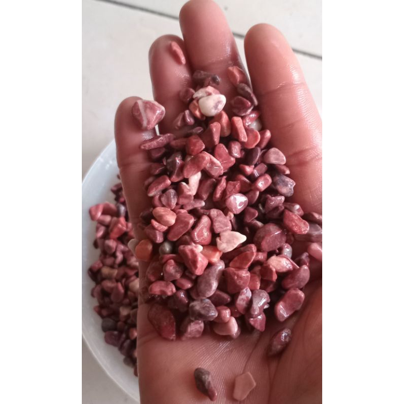 -+20kg Batu red japan karungan/Batu merah delima/Batu merah maron asli dari alam/Batu merah import/B