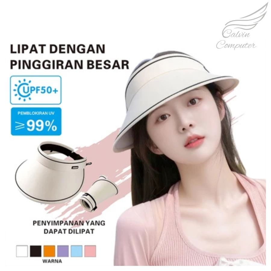 BEST SELLER TOPI MATAHARI WANITA TOPI PANTAI VISOR KEKINIAN IMPORT TOPI OLAHRAGA WANITA SPORT HIJAB