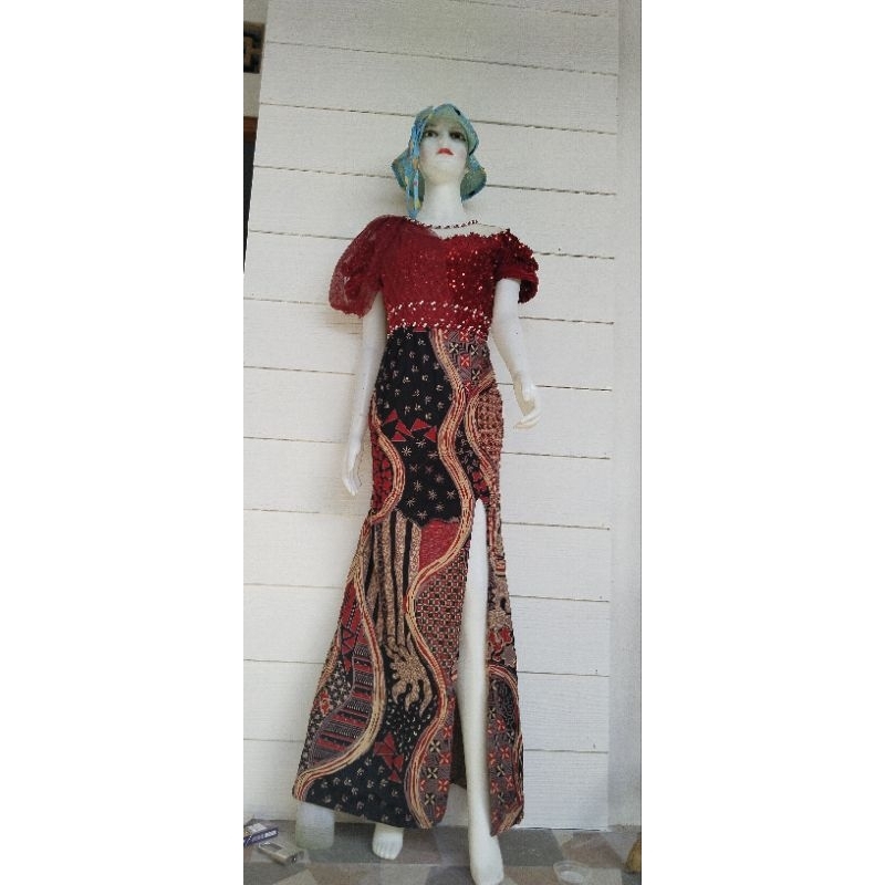 dres pesta, dres singer, dres batik, dres modern