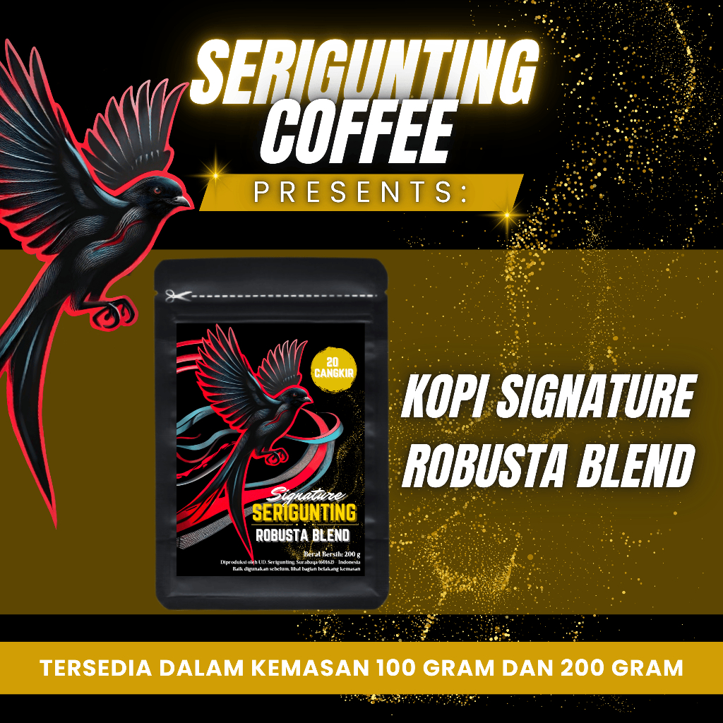 

Kopi Serigunting Signature Robusta Blend