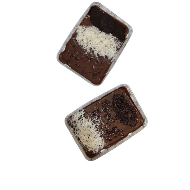 

Brownies Lumer coklat mix topping cup 500ml