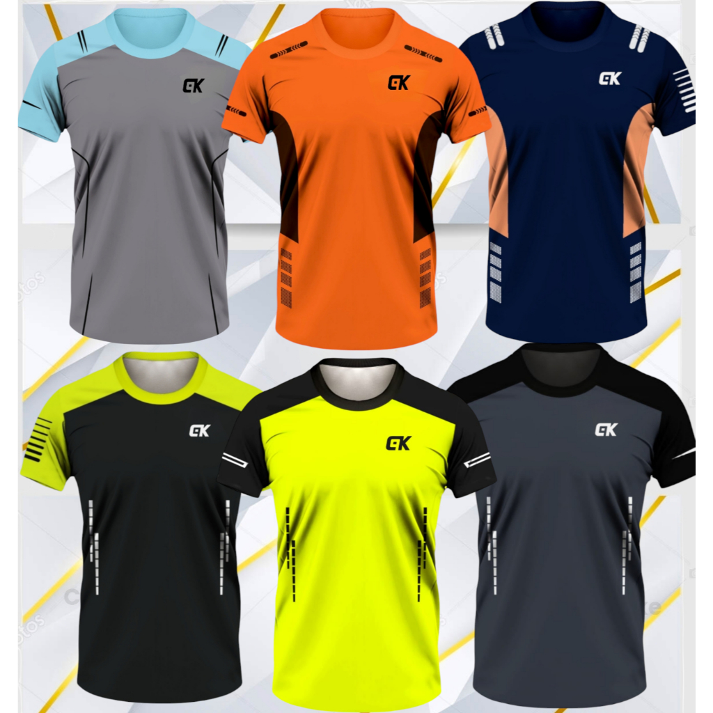 KAOS GYM IMPORT KAOS RUNNING BAJU BOLAHRAGA PRIA DEWASA BAJU VOLI KAOS BADMINTON TERMURAH BAJU TRAIN