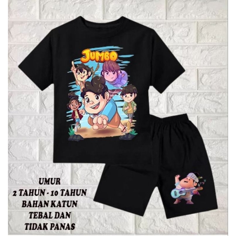 Setelan baju anak laki laki perempuan baju kaos setelan anak laki laki perempuan umur 2-10tahun moti