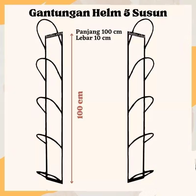 Rak Helm | Rak besi | Rak helm minimalis | Rak minimalis | Rak dinding | Rak dinding minimalis | Rak