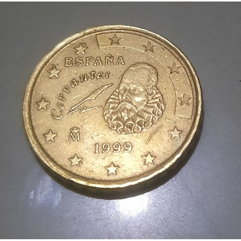 Rare coin 10 euro cent 'ESPANA 1999
