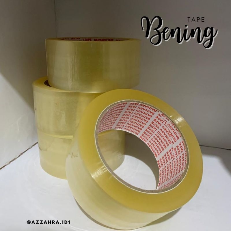 

Lakban Bening / OPP Tape / Dai Maru tape