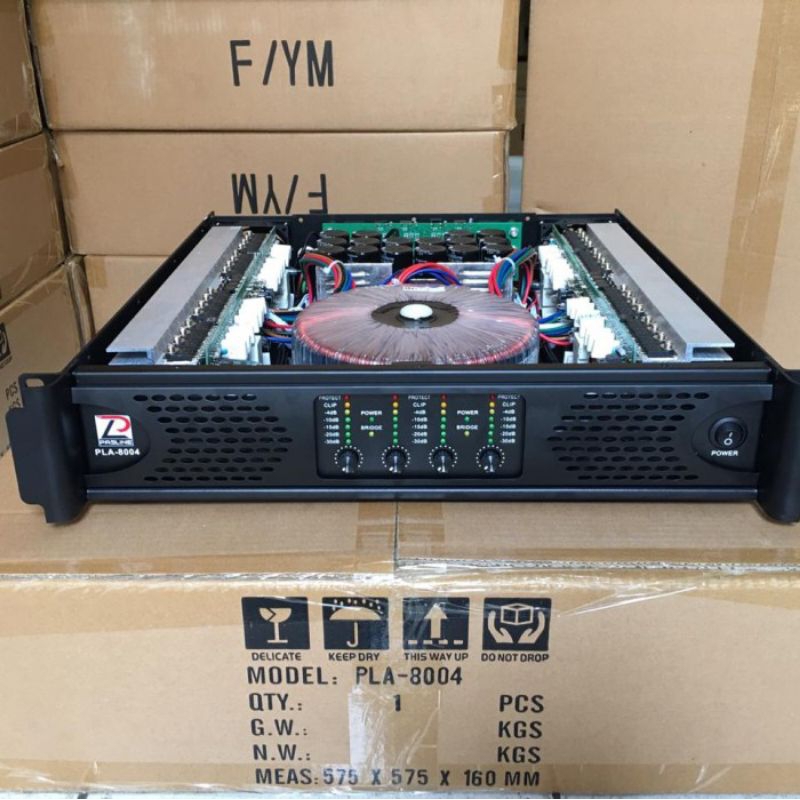 POWER PASLINE PLA8004 AMPLIFIER POWER PASLINE PLA 8004