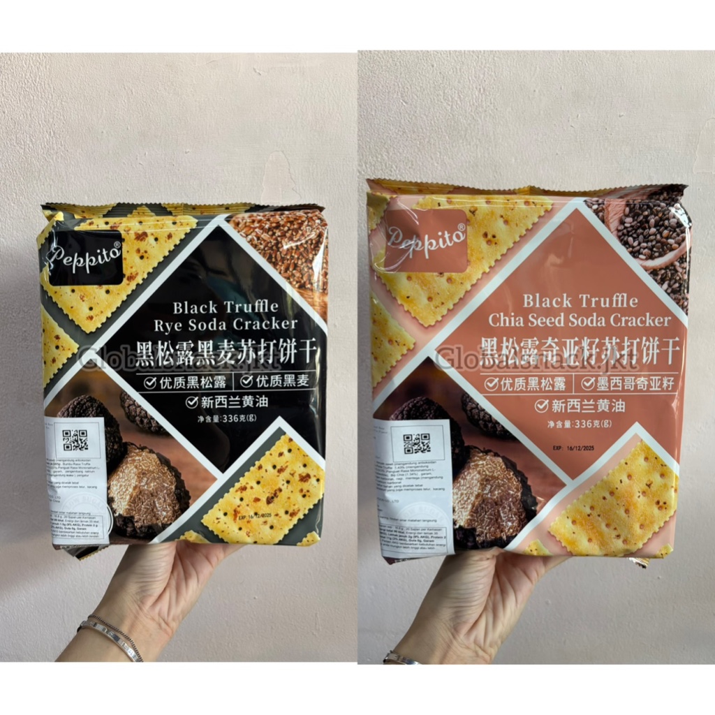 

PEPPITO BLACK TRUFFLE CHIA SEED SODA / PEPPITO BLACK TRUFFLE RYE SODA
