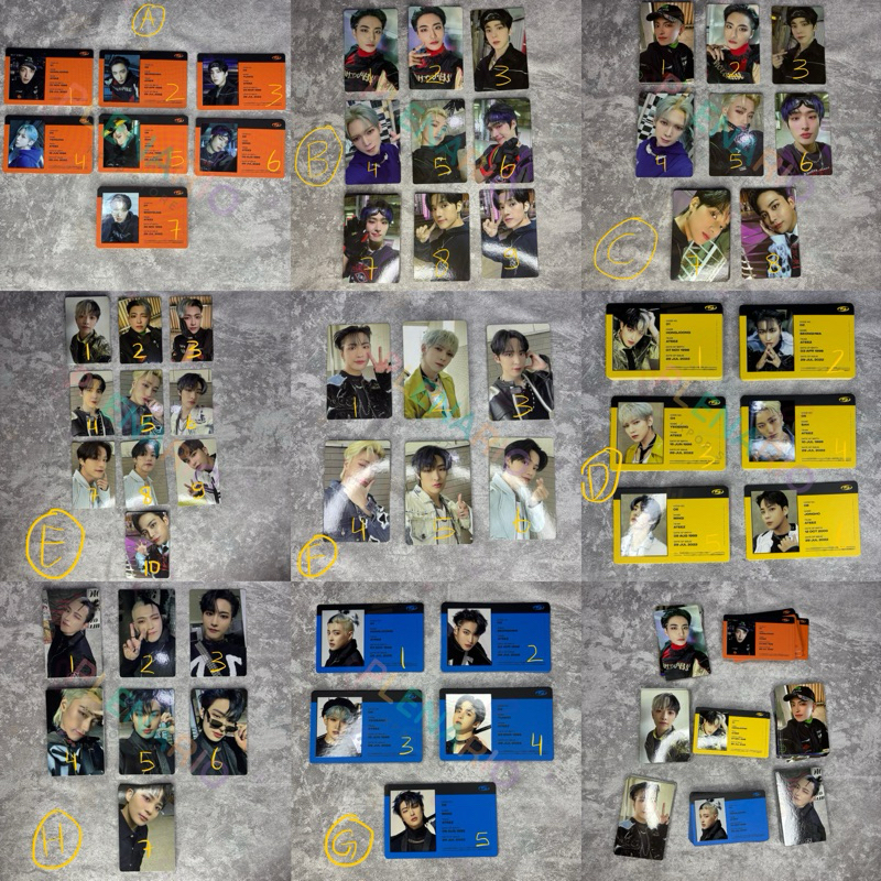 [READY STOCK] PHOTOCARD PC ALBUM ATEEZ MOVEMEN POB HONGJOONG SEONGHWA YUNHO YEOSANG SAN MINGI WOOYOU