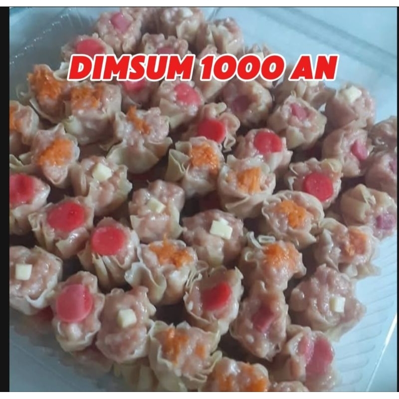 

Dimsum 1000an isi 100 pcs/pack untuk reseller
