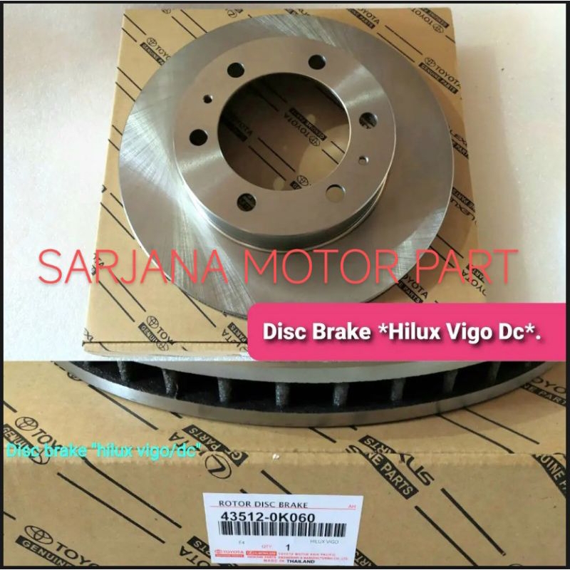 piringan rem cakram Hilux vigo dc