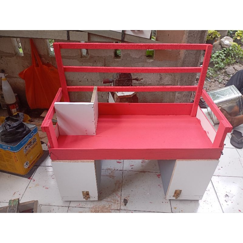 gerobak motor baru untuk jualan kopi-es-sayur dll