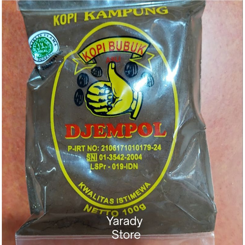 

Kopi Bubuk Djempol Kampung Pontianak 100 gr