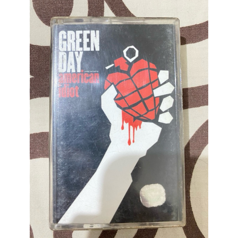 Kaset pita Green Day American Idiot,Second Original