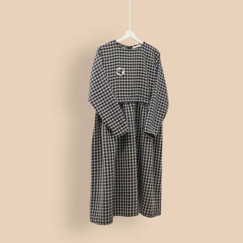 EMBUN BY NADA PUSPITA - Gingham tunic (new)