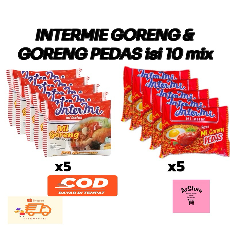 

INTERMIE GORENG ISI 10 BISA MIX