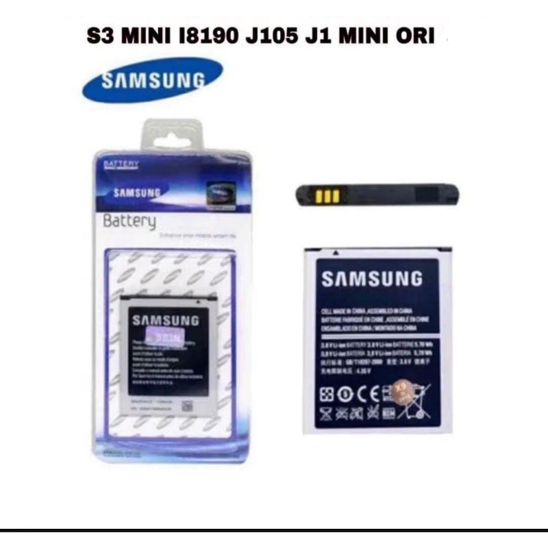 Battery batre ORI baterai hp Samsg J1 mini J105 Ori Original BATRE awet