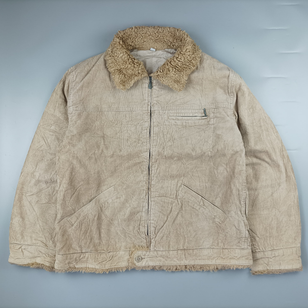 Uniqlo trucker winter corduroy size XL J001