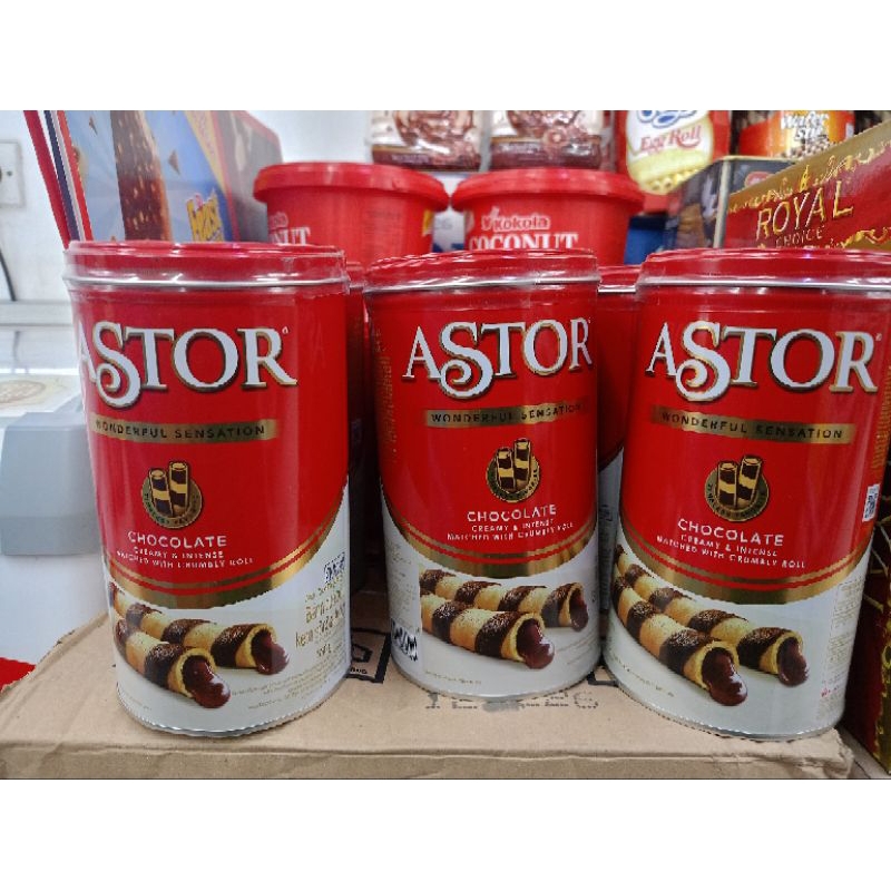

Astor Wafer Stick Coklat Kaleng 330gr