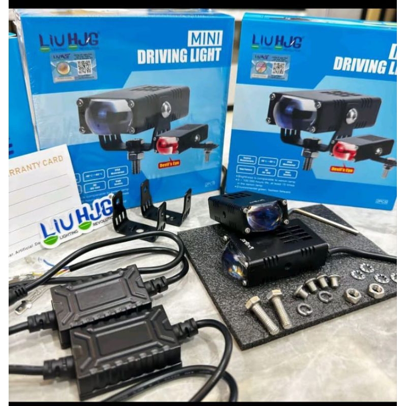 LIU HJG LAMPU D2 LASER Lampu TEMBAK MERK Hjg HJ1 SLIM 30 WATT d2 MINI SLIM PREMIUM SOROT LED LASER G