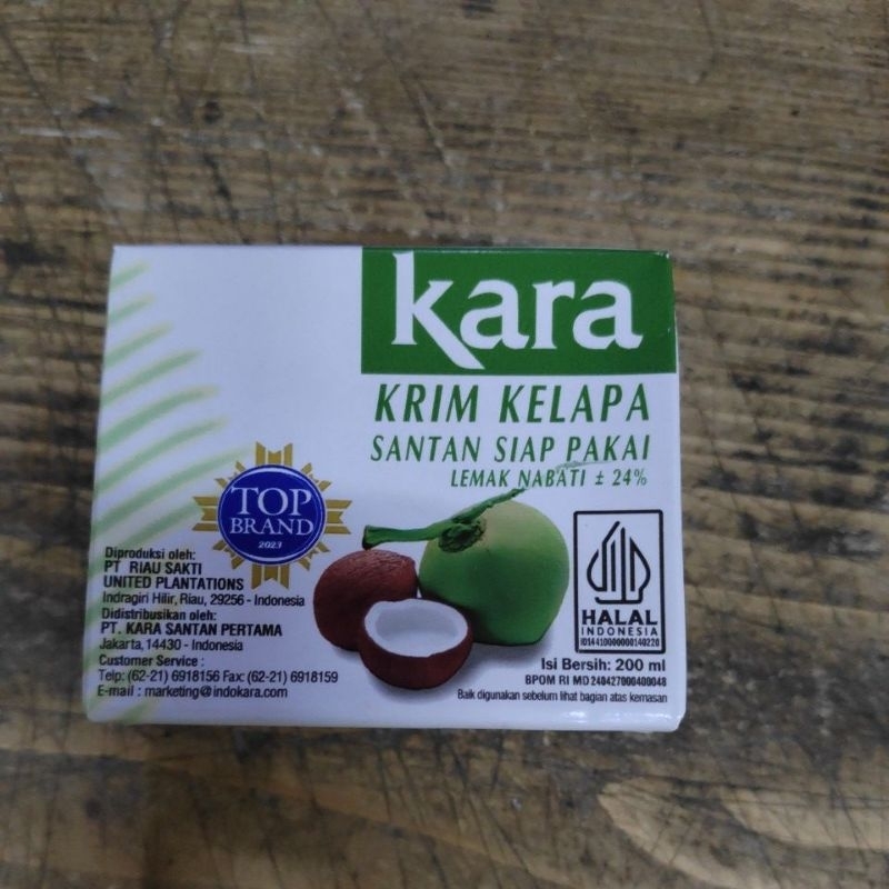 

SANTAN KARA 200 ML ( 1 KARTON) ISI 10 PCS