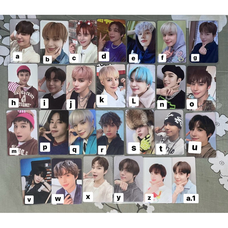 PHOTOCARD OFFICIAL NCT 127 JUNGWOO PINK CHRISTMAS THE GREAT UNITY 2 BADDIES NCIT YZY STICKER DOJAEJU