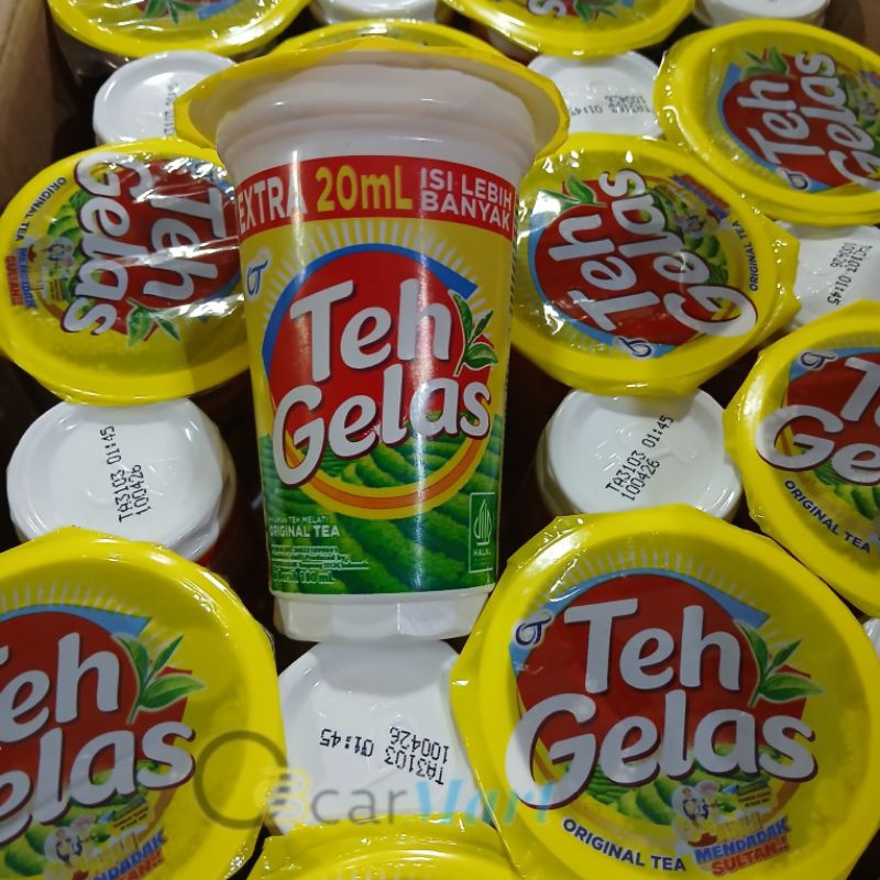 

GSV teh gelas 1 dus isi 24 x 180ml