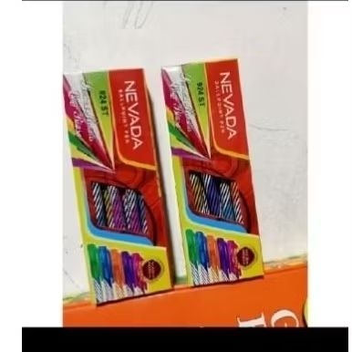 

promo pulpen nevada ulir isi 12pics